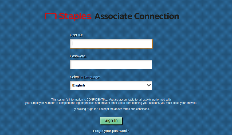 PeopleSoft Enterprise Sign-in