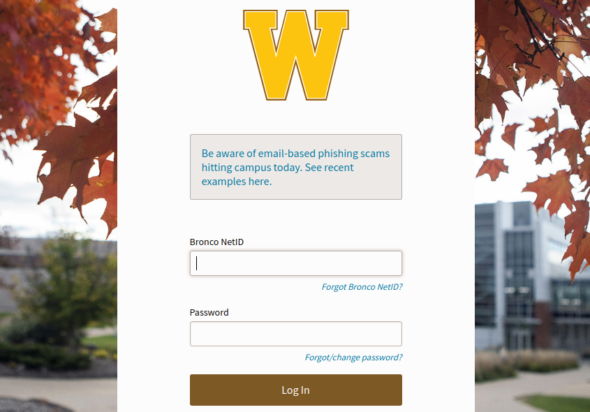 WMU Login